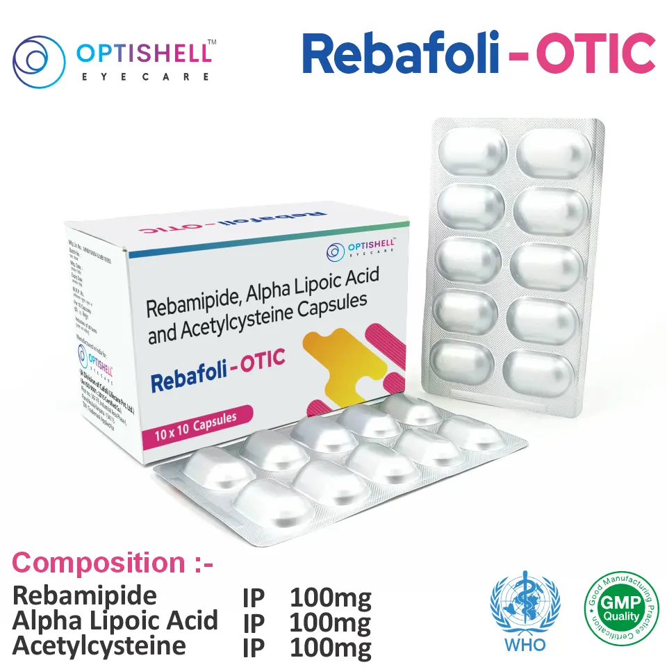 Rebamipide + Alpha Lipoic Acid + Acetylcysteine Capsules PCD Pharma